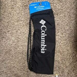 Columbia Black Drawstring Backpack